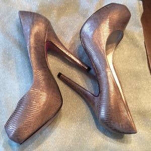 💓Sergio Zelcer Handmade leather embossed animal print stripe pattern